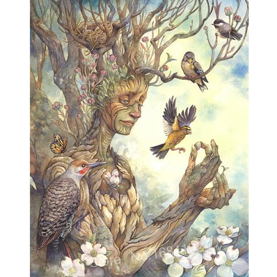 DIY Diamond Painting Cross Stitch tree people picture full square Diamond Embroidery birds Crystal Mosaic painting wall sticker
DIY Diamond Painting Cross Stitch tree people picture full square Diamond Embroidery birds Crystal Mosaic painting wall sticker