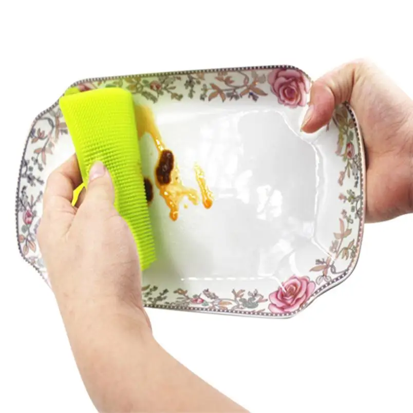 1Pcs Silicone Dish Washing Magic Eraser Melamine Sponge Scrubber Kitchen Cleaning Schoonmaken Tool For Kitchen Items Cleaning E
1Pcs Silicone Dish Washing Magic Eraser Melamine Sponge Scrubber Kitchen Cleaning Schoonmaken Tool For Kitchen Items Cleaning E