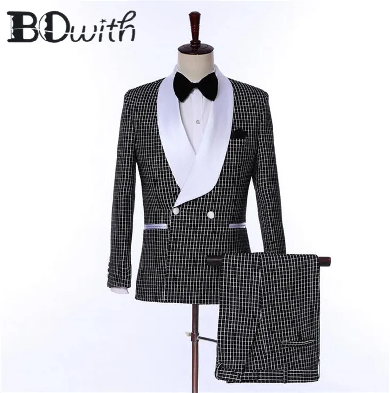 2019 Dot Black Men Suit Wedding Groom Suit Double Breasted Slim Fit Shawl Collar Tuxedo For Men Wedding Suits Prom
2019 Dot Black Men Suit Wedding Groom Suit Double Breasted Slim Fit Shawl Collar Tuxedo For Men Wedding Suits Prom