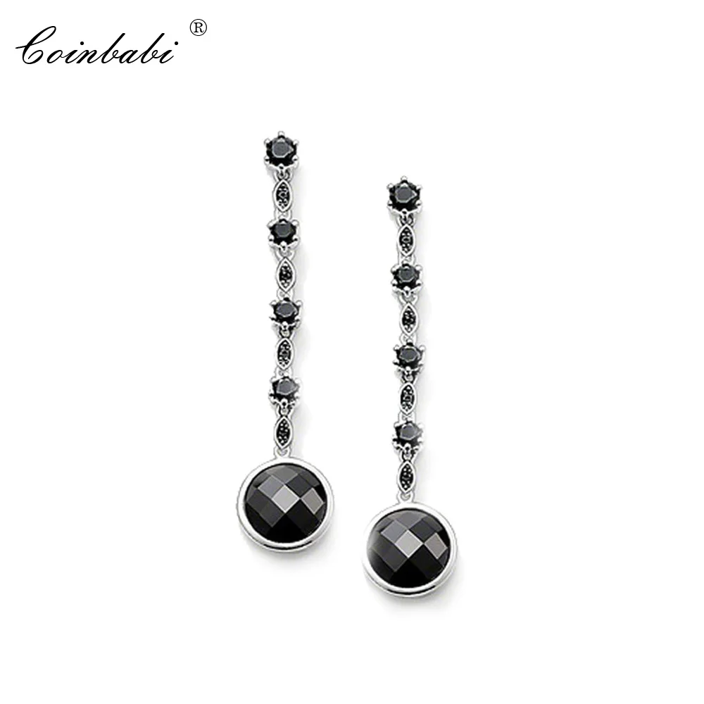 Stud Earring Black Tear Drop Vintage Gift For Women Ts Earring Thomas 925 Sterling Silver Zirconia Fashion Jewelry
Stud Earring Black Tear Drop Vintage Gift For Women Ts Earring Thomas 925 Sterling Silver Zirconia Fashion Jewelry