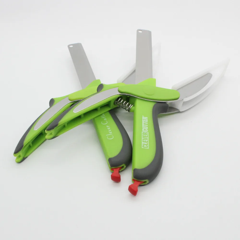 New Clever cutter scissors knife for vegetables Multipurpose Fruit Easy Tool Slicer Cutter Kitchen Accessories Cooking Tools
New Clever cutter scissors knife for vegetables Multipurpose Fruit Easy Tool Slicer Cutter Kitchen Accessories Cooking Tools