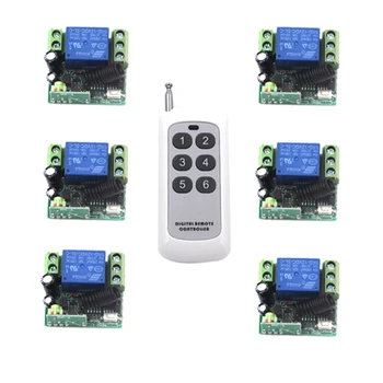 Free Shipping DC 12V 10A 1CH Wireless RF Remote Control Switch 1 Transmitter+ 6 Receiver 4095
Free Shipping DC 12V 10A 1CH Wireless RF Remote Control Switch 1 Transmitter+ 6 Receiver 4095
