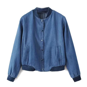 Women New Letter Embroidery Basic Denim Jacket Spring Autumn Jeans Coat Zipper Pockets Outerwear Casual Tops 
Women New Letter Embroidery Basic Denim Jacket Spring Autumn Jeans Coat Zipper Pockets Outerwear Casual Tops