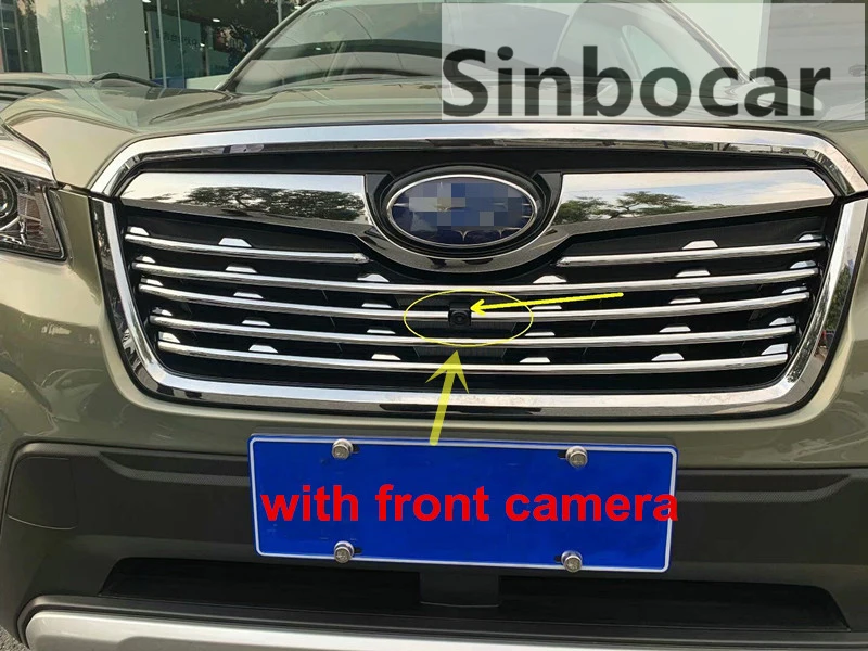 Передняя решетка радиатора из АБС-пластика 7 шт. для Subaru Forester SK 2019 | Автомобили и