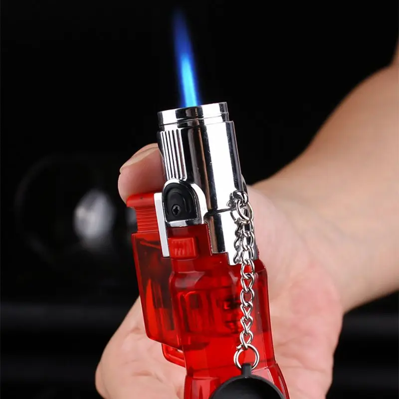 Cigarette Lighter Tobacco Pipe Lighter Random Color Jet Flame Torch Lighter Adjustable Windproof Refillable Butane Gas
Cigarette Lighter Tobacco Pipe Lighter Random Color Jet Flame Torch Lighter Adjustable Windproof Refillable Butane Gas