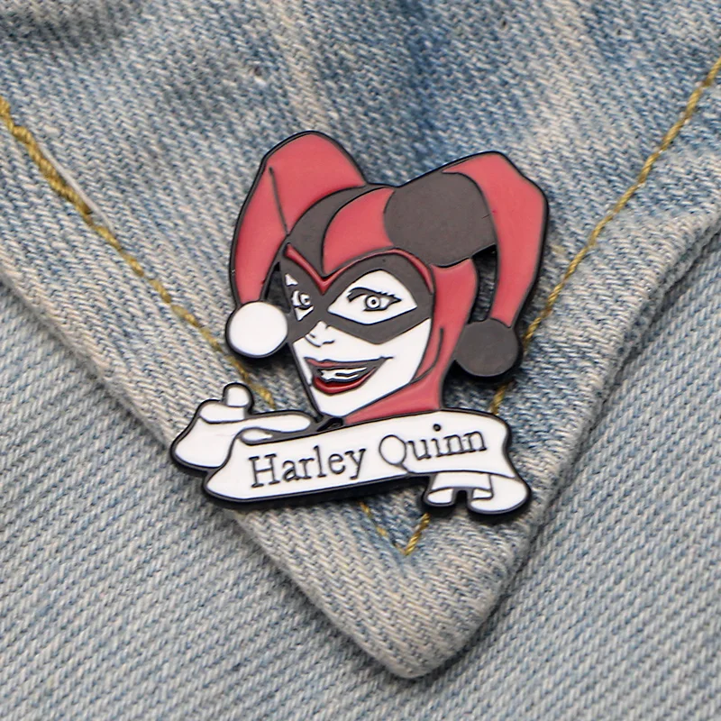 DMLSKY Harley Quinn Pin Art Enamel Pins and Brooches Lapel Pin Backpack Bags Badge Clothing Decoration Gifts M3482 
DMLSKY Harley Quinn Pin Art Enamel Pins and Brooches Lapel Pin Backpack Bags Badge Clothing Decoration Gifts M3482