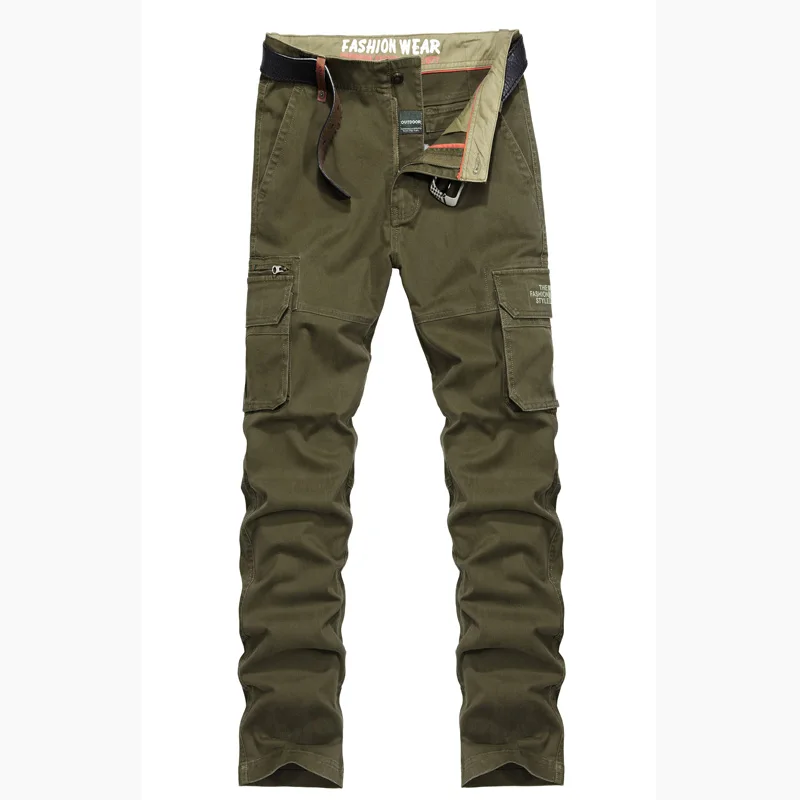 Brand Casual Pants Men Military Cotton Multi-pockets Autumn Spring Summer Trousers Men's Pant Pantalon Hombre Plus Size 29-42
Brand Casual Pants Men Military Cotton Multi-pockets Autumn Spring Summer Trousers Men's Pant Pantalon Hombre Plus Size 29-42
