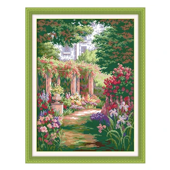 Joy Sunday crossstitch Romantic backyard garden DMC14CT11CTcottonfabric livingroom dininghall restaurant home hotel painting
Joy Sunday crossstitch Romantic backyard garden DMC14CT11CTcottonfabric livingroom dininghall restaurant home hotel painting