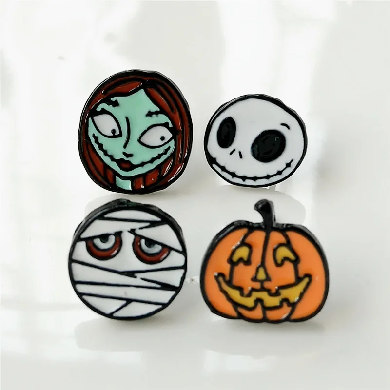 Classic cartoon animal The Nightmare Before Christmas Earring Jack Skellington Dress Costume Souvenirs Stud Earring bijoux 2018
Classic cartoon animal The Nightmare Before Christmas Earring Jack Skellington Dress Costume Souvenirs Stud Earring bijoux 2018