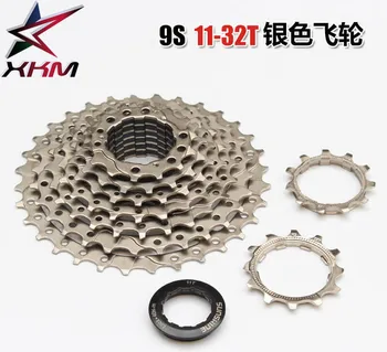 SUNSHINE Bike Casette Freewheel MTB Mountain Road Bike Freewheel 9 Speed 11-32T Bike Flywheel Silver Racing Uphill Flywheel
SUNSHINE Bike Casette Freewheel MTB Mountain Road Bike Freewheel 9 Speed 11-32T Bike Flywheel Silver Racing Uphill Flywheel