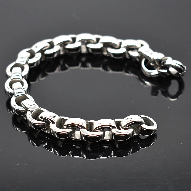 AMUMIU Mens Sport Wristband Boys 316L Stainless Steel Biker Motorcycle Bracelet HZB121
AMUMIU Mens Sport Wristband Boys 316L Stainless Steel Biker Motorcycle Bracelet HZB121