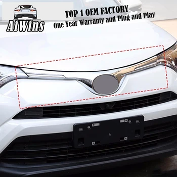 Car-styling For Toyota RAV4 2016 ABS Chrome Car Front Gille Trim covers Auto Grille Decoration front Car logo Covers Trim
Car-styling For Toyota RAV4 2016 ABS Chrome Car Front Gille Trim covers Auto Grille Decoration front Car logo Covers Trim