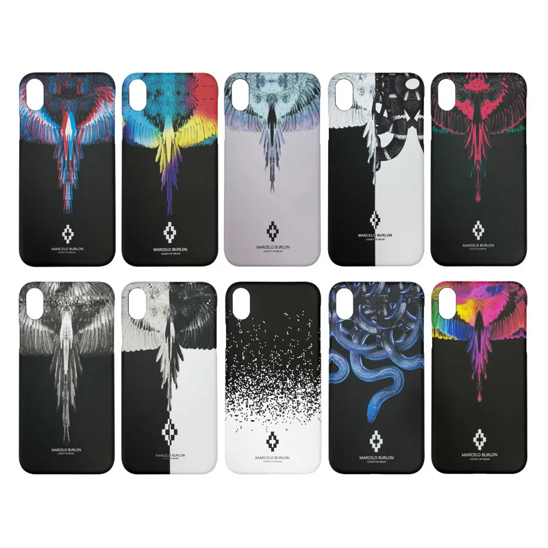 Black Marcelo Burlon Case for iPhone X XS 8 7 Plus 6 6S Plus Wing Lion Tiger leopard Snake Animal Slim Hard Cover Marcelo Case
Black Marcelo Burlon Case for iPhone X XS 8 7 Plus 6 6S Plus Wing Lion Tiger leopard Snake Animal Slim Hard Cover Marcelo Case