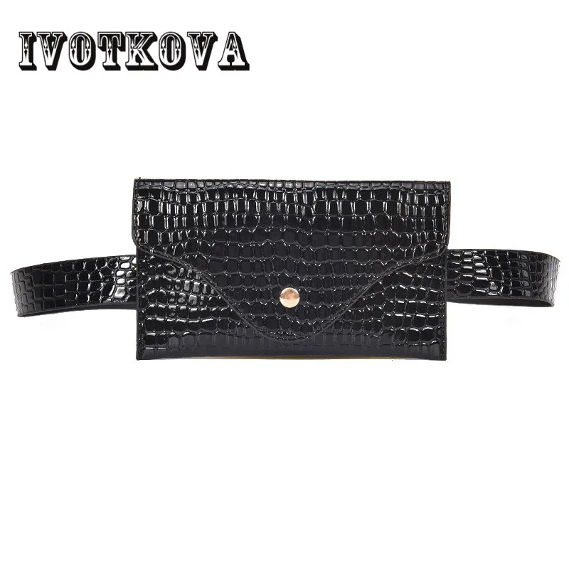 IVOTKOVA Crocodile Women Waist Funny Packs Pu Leather Female Pouch Packs New Design Bolso Cintura Mujer Money Belt Bag Girl
IVOTKOVA Crocodile Women Waist Funny Packs Pu Leather Female Pouch Packs New Design Bolso Cintura Mujer Money Belt Bag Girl