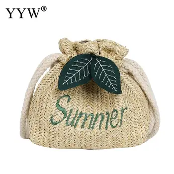 Bohemia Women Bucket Straw Bags With Cord Weave Woven Crossbody Shoulder Bag Summer Beach Purse Ladies Casual Travel Handbag
Bohemia Women Bucket Straw Bags With Cord Weave Woven Crossbody Shoulder Bag Summer Beach Purse Ladies Casual Travel Handbag