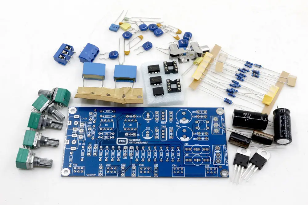 NE5532 набор предусилителя Treble / Mediant / Bass/Blance/объемный предусилитель Kit
NE5532 набор предусилителя Treble / Mediant / Bass/Blance/объемный предусилитель Kit