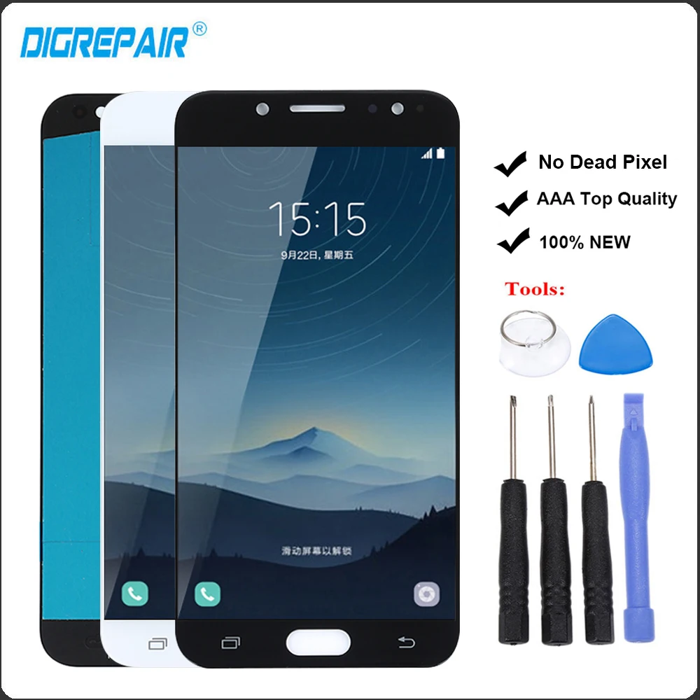 For Samsung Galaxy C7 2017 C710F/DS C7100 C8 J7+ LCD Display Touch Screen Digitizer Replacement Display For Samsung C8 LCD
For Samsung Galaxy C7 2017 C710F/DS C7100 C8 J7+ LCD Display Touch Screen Digitizer Replacement Display For Samsung C8 LCD
