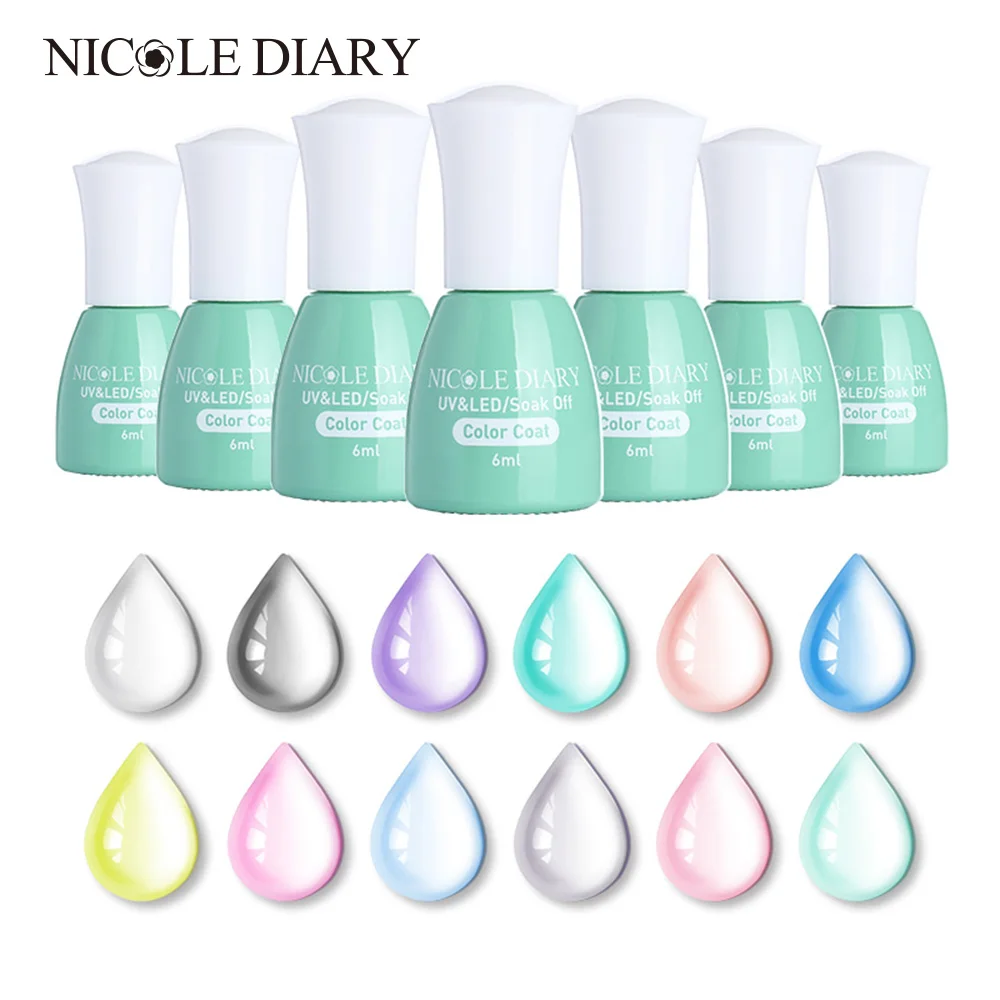 NICOLE DIARY 6ml Opal Jelly Soak Off Gel Polish Manicure Nail Art UV Gel Semi Vernis transparent Permanent Nail Varnish
NICOLE DIARY 6ml Opal Jelly Soak Off Gel Polish Manicure Nail Art UV Gel Semi Vernis transparent Permanent Nail Varnish