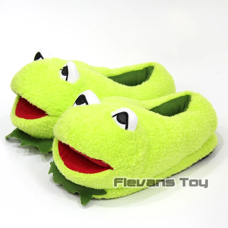 Cartoon Kawaii Sesame Street Kermit Frog Plush Slippers Winter Indoor Warm Shoes Soft Stuffed Toys
Cartoon Kawaii Sesame Street Kermit Frog Plush Slippers Winter Indoor Warm Shoes Soft Stuffed Toys
