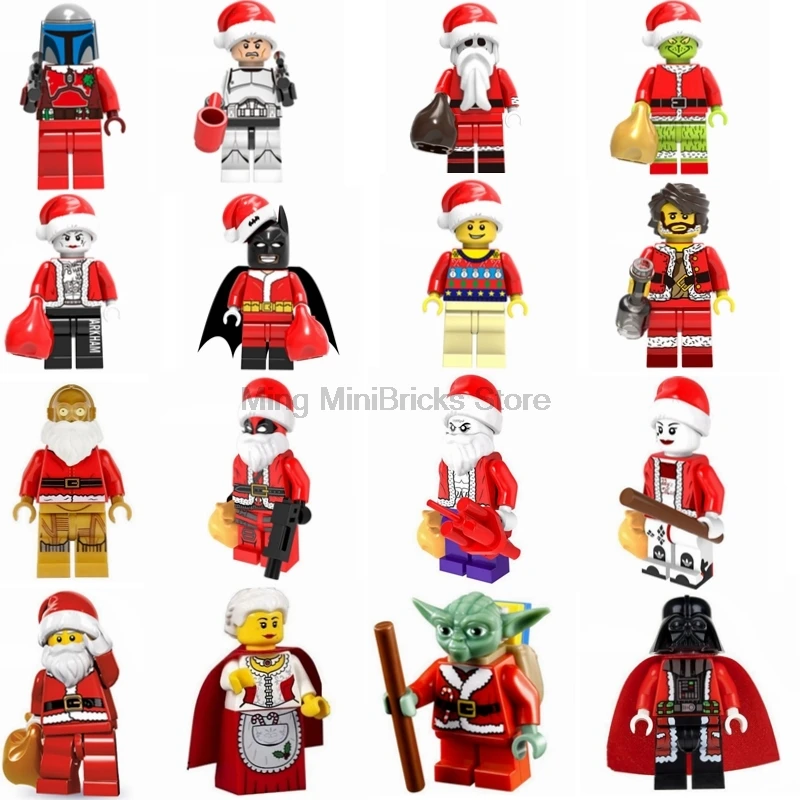 Legoing Christmas in Block Gift Jack Yoda Master Batman Darth Vader Building Blocks Model Compatible With Legoings Toys gun
Legoing Christmas in Block Gift Jack Yoda Master Batman Darth Vader Building Blocks Model Compatible With Legoings Toys gun