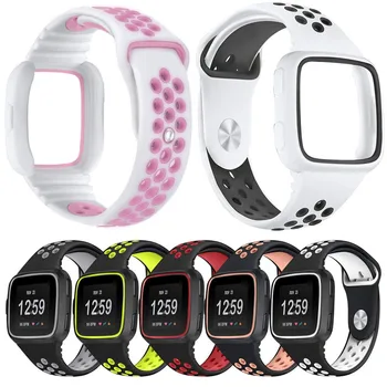 Watch Strap Replacement Watch Band Bracelet Soft Silicone Sport Strap+Frame For Fitbit Versa 3B16
Watch Strap Replacement Watch Band Bracelet Soft Silicone Sport Strap+Frame For Fitbit Versa 3B16