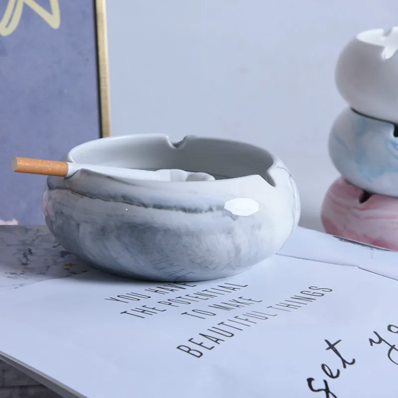 Ashtray home living room simple fashion ceramic white marble pattern Nordic personality windproof large ashtray lw0105622
Ashtray home living room simple fashion ceramic white marble pattern Nordic personality windproof large ashtray lw0105622