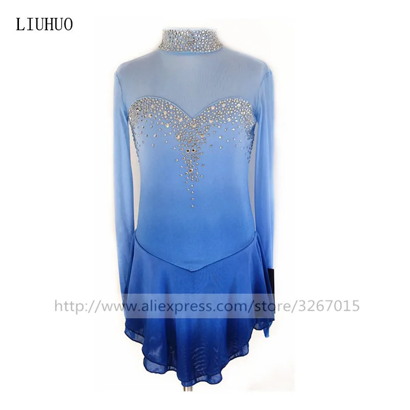 High-end customization Figure Skating Dress Women's Girls' Ice Skating Dress Lake blue Royal Blue Handmade fine drill
High-end customization Figure Skating Dress Women's Girls' Ice Skating Dress Lake blue Royal Blue Handmade fine drill