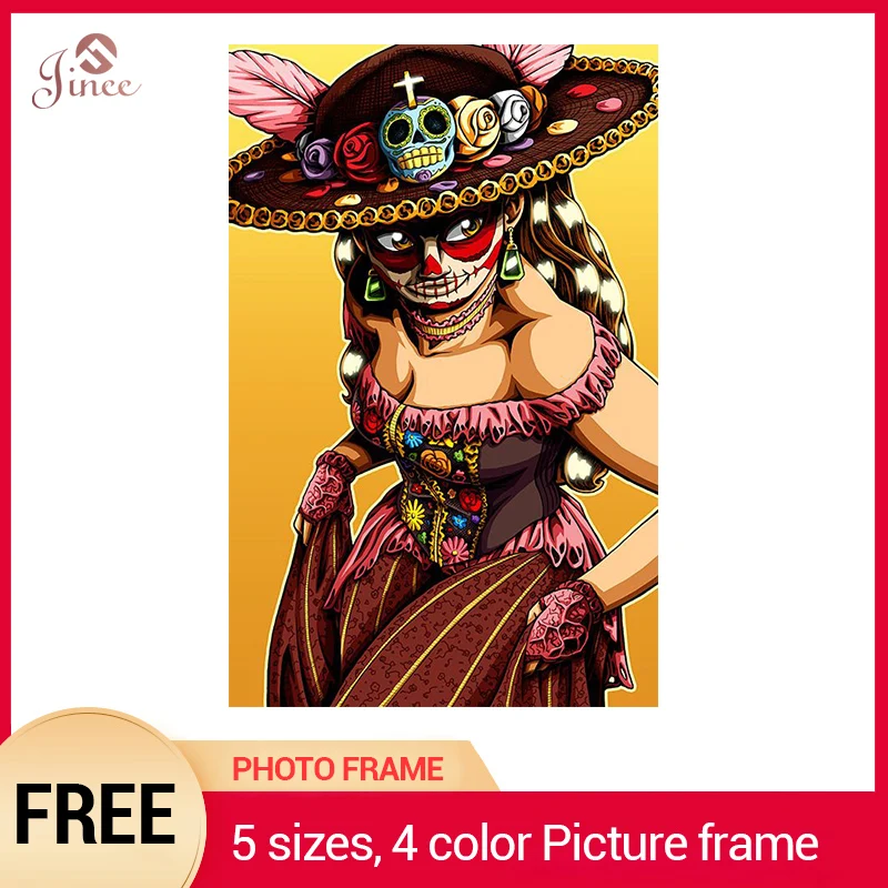 Full Square Round Diamond 5D DIY Diamond Embroidery Sugar Skulls Diamond Painting Cross Stitch Rhinestone Mosaic Home Decoration
Full Square Round Diamond 5D DIY Diamond Embroidery Sugar Skulls Diamond Painting Cross Stitch Rhinestone Mosaic Home Decoration