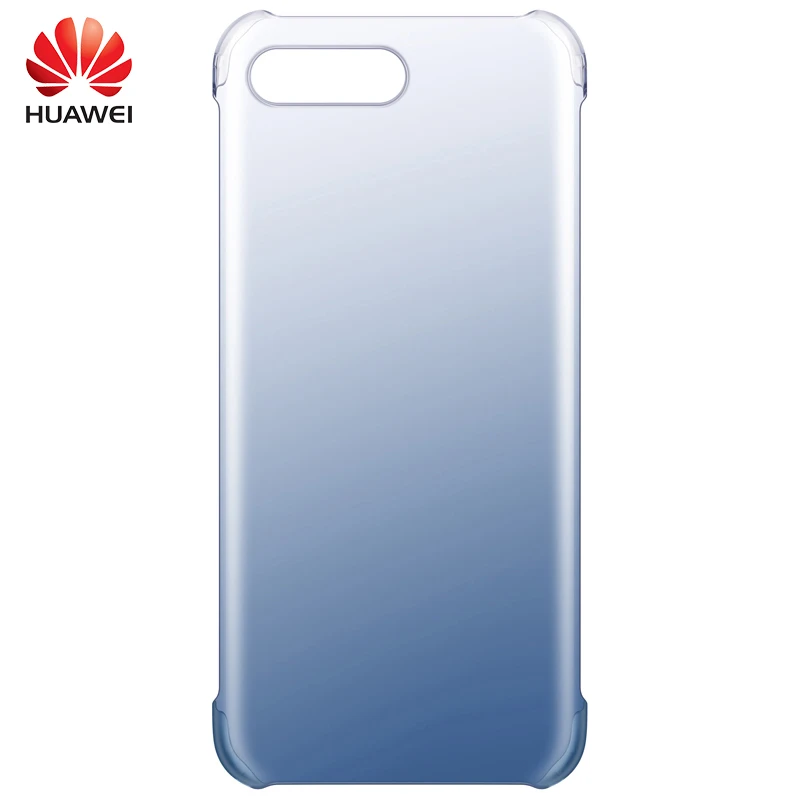 Оригинальный чехол Huawei Honor 10 официальный Прозрачный жесткий для Honor10 3D цветная