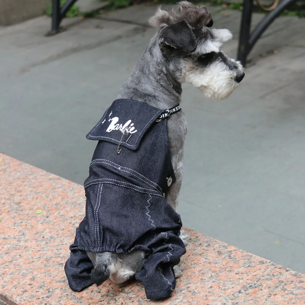 Dog Jumpsuit Pet Cats Dogs Spring And Summer Casual Bib Cowboy Fashion Leisure Clothes Dog Clothes York Pet Supplies Costume
Dog Jumpsuit Pet Cats Dogs Spring And Summer Casual Bib Cowboy Fashion Leisure Clothes Dog Clothes York Pet Supplies Costume