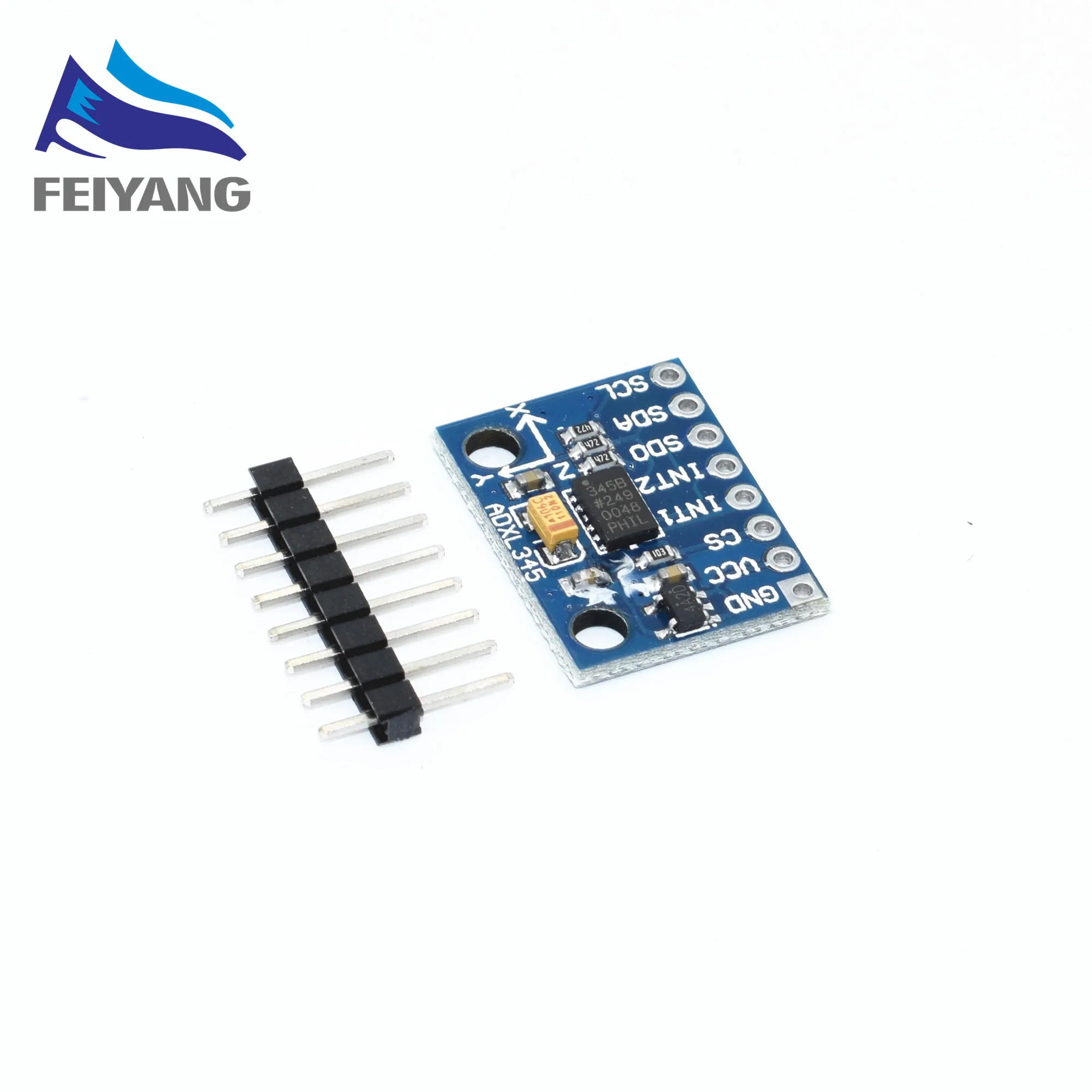 10pcs GY-291 ADXL345 digital three-axis acceleration of gravity tilt module IIC/SPI transmission In stock
10pcs GY-291 ADXL345 digital three-axis acceleration of gravity tilt module IIC/SPI transmission In stock