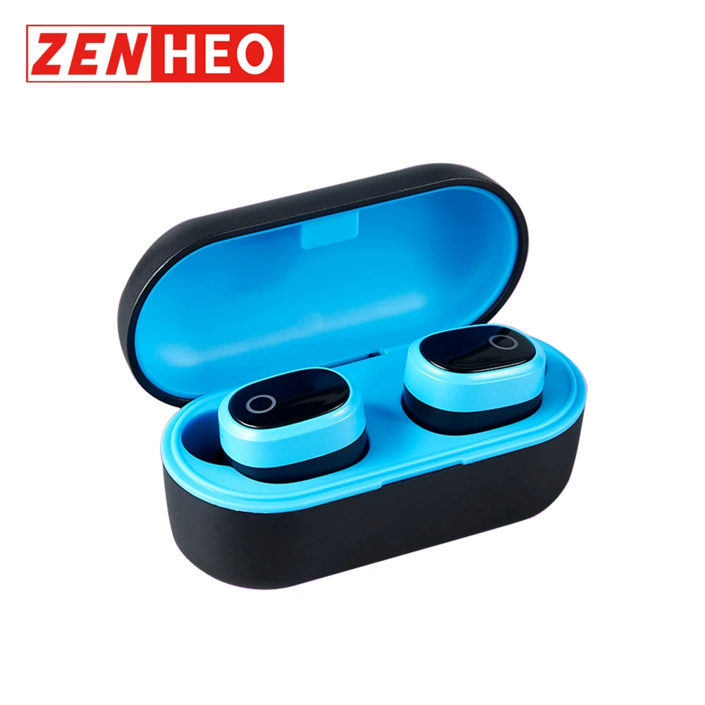 

ZENHEO A9 TWS Earphones With Microphone Charging Box Handsfree For Huawei Xiaomi Iphone Earpiece True Wireless Earbuds Sport