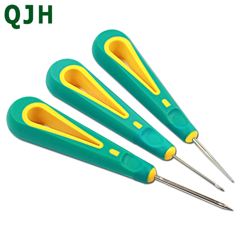 1pcs rubber handle Awl Leather Craft Sewing Accessories Stitching Awl Sewing Leathercraft Shoe Repair Sewing Tools
1pcs rubber handle Awl Leather Craft Sewing Accessories Stitching Awl Sewing Leathercraft Shoe Repair Sewing Tools