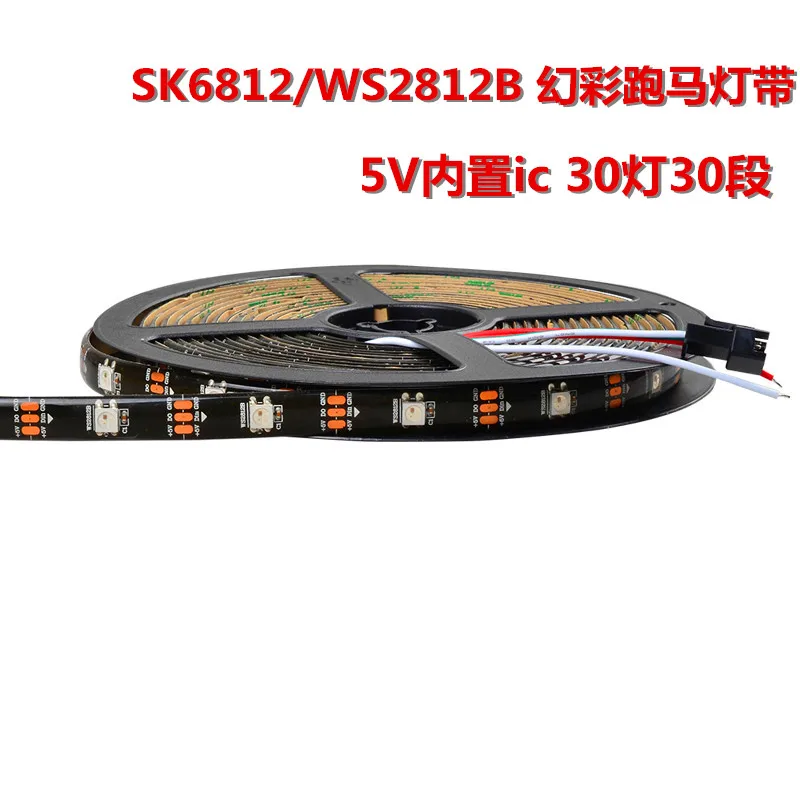 

20m/lot SK6812 (similar Ws2812b) RGBW 4 In 1 30/60/144 Leds/pixles/m;individual Addressable Led Strip IP20/IP65/IP67 DC5V
