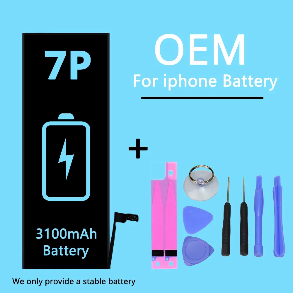 Applicable to iPhone7P 7puls OEM Mobile Phone Battery Capacity 2915 mAh 0 Cycle Gifted Battery Removal Tool
Applicable to iPhone7P 7puls OEM Mobile Phone Battery Capacity 2915 mAh 0 Cycle Gifted Battery Removal Tool