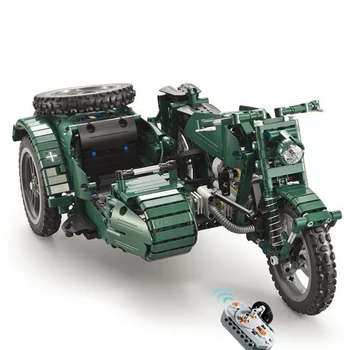 Puzzle Motorcycle Assemble Remote Control Motorcycle Military Puzzle Electric Toy Model Assembled Remote Control Building Block
Puzzle Motorcycle Assemble Remote Control Motorcycle Military Puzzle Electric Toy Model Assembled Remote Control Building Block