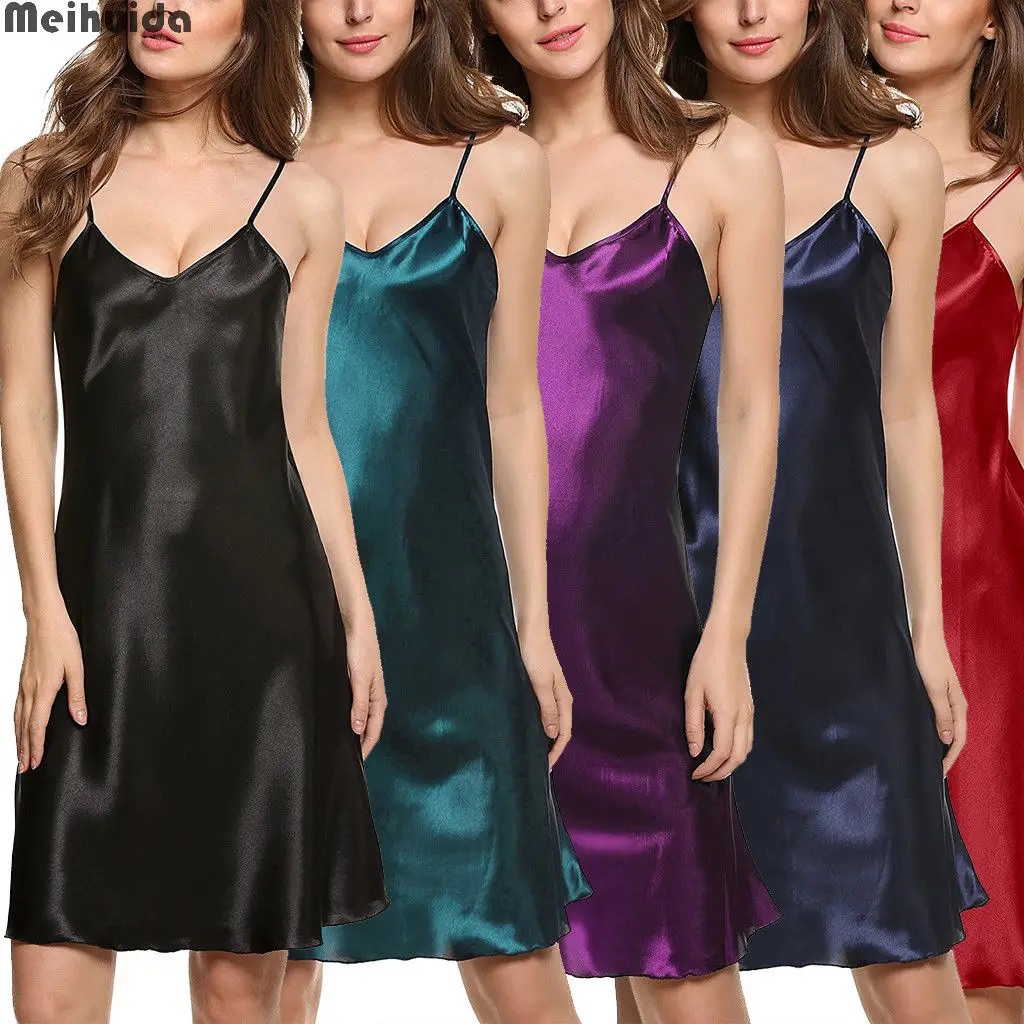 2019 Women Sexy- Sleepwear Satin Silk Babydoll Lace Robes Sleep Dress Skirt Sleepware Nightgowns
2019 Women Sexy- Sleepwear Satin Silk Babydoll Lace Robes Sleep Dress Skirt Sleepware Nightgowns