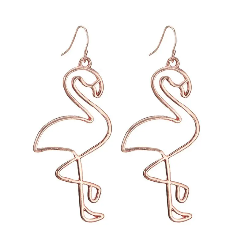 Beautiful workmanship Hollow Flamingo Bird Crane Animal Drop Earrings For Women Fashion Jewelry
Beautiful workmanship Hollow Flamingo Bird Crane Animal Drop Earrings For Women Fashion Jewelry