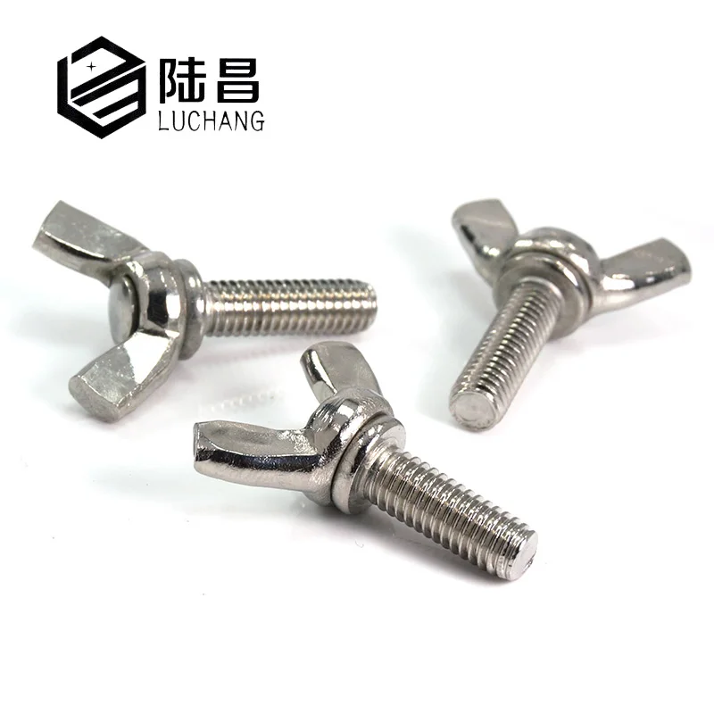 liuhuichang 10pcs/lot M5 M6 M10 304 Stainless Steel Butterfly Bolt Wing Screw Claw Thumbscrew Bolt
liuhuichang 10pcs/lot M5 M6 M10 304 Stainless Steel Butterfly Bolt Wing Screw Claw Thumbscrew Bolt