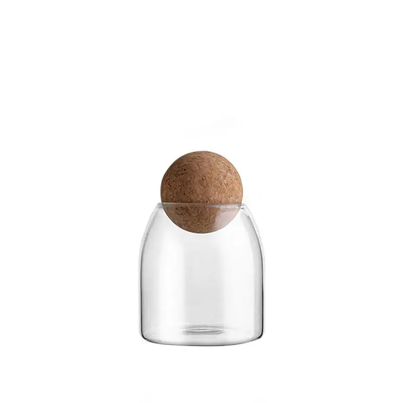 Small Size Transparent Glass Storage Tank Borosilicate Glass Sealed Cans with Cork for Sorting Tea Storage Food Grains Container
Small Size Transparent Glass Storage Tank Borosilicate Glass Sealed Cans with Cork for Sorting Tea Storage Food Grains Container