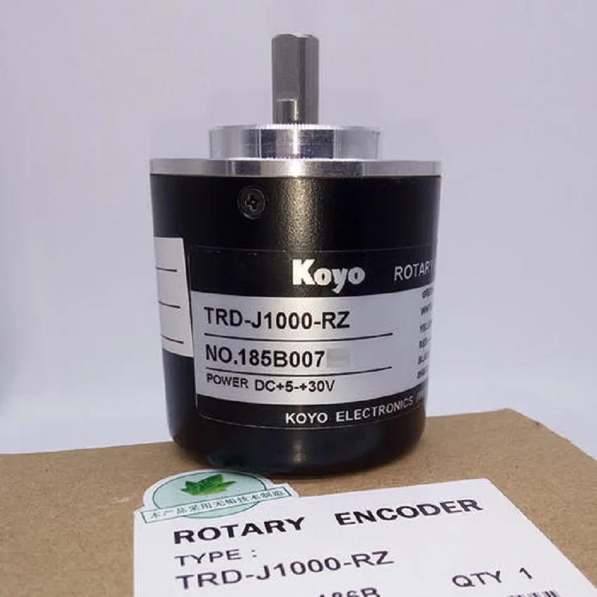 Incremental optical rotary encoder 8mm shaft TRD-J2500-RZ resolution 2500 pulse ppr
Incremental optical rotary encoder 8mm shaft TRD-J2500-RZ resolution 2500 pulse ppr