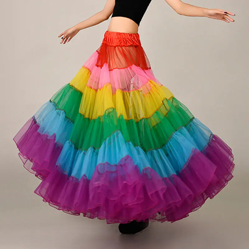 Fashion Colorful Long Skirts Wedding Petticoat A Line Crinoline Underskirt Slips
Fashion Colorful Long Skirts Wedding Petticoat A Line Crinoline Underskirt Slips