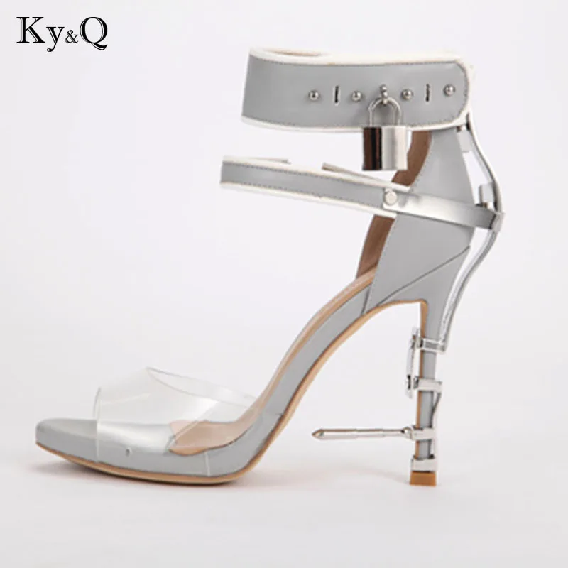 2018 Fashion Ankle Wrap Rhinestone High Heel Pumps Sandals Women Abnormal Jeweled Heels Gladiator Party Shoes Women Big Size 43
2018 Fashion Ankle Wrap Rhinestone High Heel Pumps Sandals Women Abnormal Jeweled Heels Gladiator Party Shoes Women Big Size 43