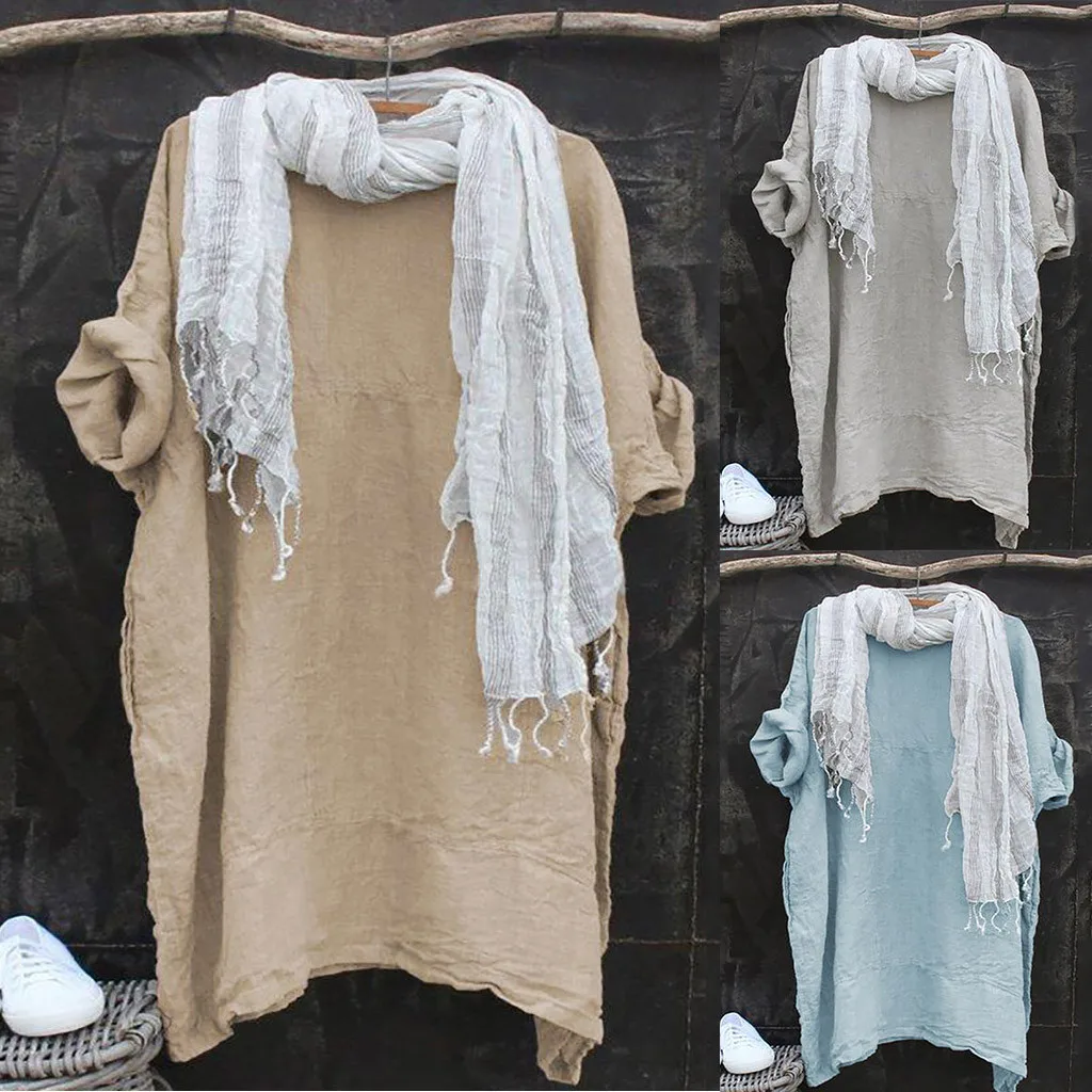 Women T Shirt Casual Loose linen Tops Plus Size Solid Pocket daily Brief Short Sleeve Shirt Boho Streetwear Camiseta Mujer#ss
Women T Shirt Casual Loose linen Tops Plus Size Solid Pocket daily Brief Short Sleeve Shirt Boho Streetwear Camiseta Mujer#ss