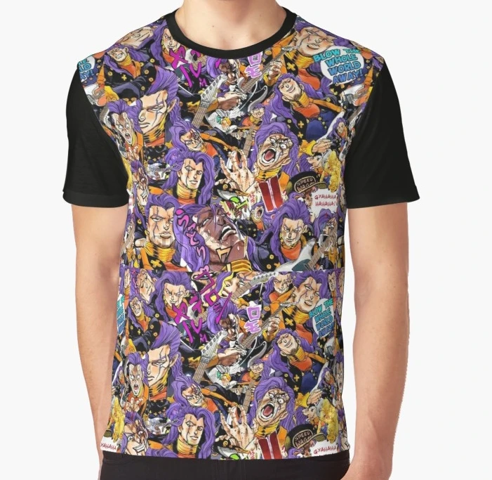 All Over Print 3D Women T Shirt Men Funny tshirt Akira Otoishi - JoJos Bizarre Adventure Graphic T-Shirt
All Over Print 3D Women T Shirt Men Funny tshirt Akira Otoishi - JoJos Bizarre Adventure Graphic T-Shirt