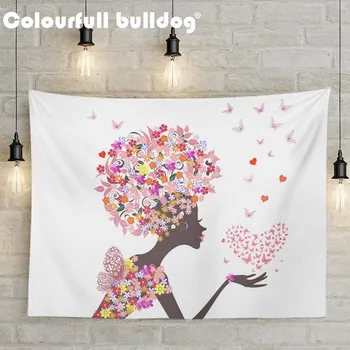 Tapestry Pretty Girl Butterfly Umbrella Wall Hanging Black Hair Parrot Beach Towel Flower Plant Shopping Yoga Mat Decora Bedroom
Tapestry Pretty Girl Butterfly Umbrella Wall Hanging Black Hair Parrot Beach Towel Flower Plant Shopping Yoga Mat Decora Bedroom
