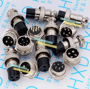 Free shipping 5set GX16 GX16-4 4P 4Pin 16mm Male&Female Wire Panel Connector plug Circular Aviation Connector Socket Plug
Free shipping 5set GX16 GX16-4 4P 4Pin 16mm Male&Female Wire Panel Connector plug Circular Aviation Connector Socket Plug