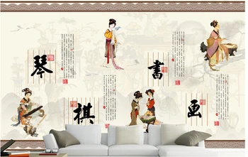 3d wallpaper custom mural non-woven 3d room wallpaper Unique romance beauty figure sitting room background wall Chinese style
3d wallpaper custom mural non-woven 3d room wallpaper Unique romance beauty figure sitting room background wall Chinese style