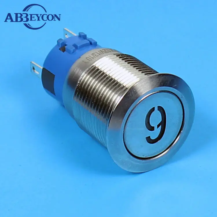 1941F 19mm Flat round head momentary non-lighted words engraving 1NO1NC switch waterproof
1941F 19mm Flat round head momentary non-lighted words engraving 1NO1NC switch waterproof