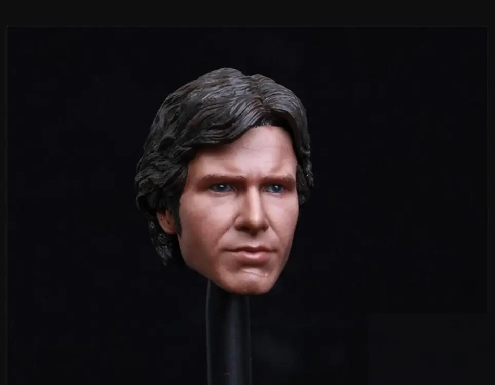1 6 Scale Custom Han Solo Harrison Ford Head Sculpt For Hot Toys Phicen
